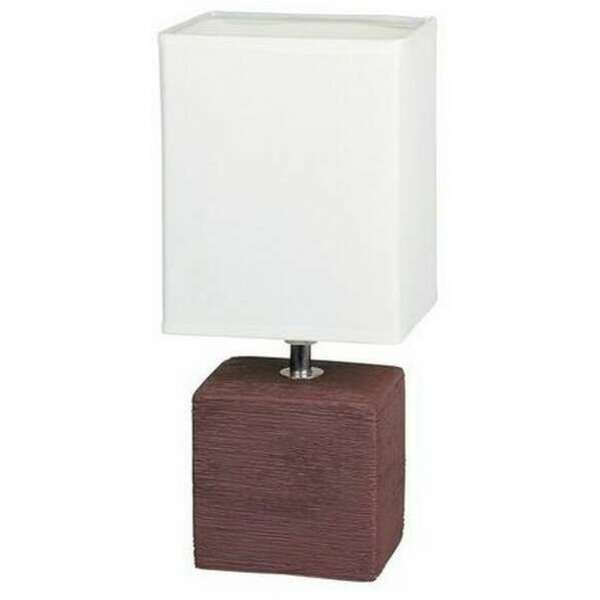 RABALUX Orlando keramicka stona lampa E14 40W wenge