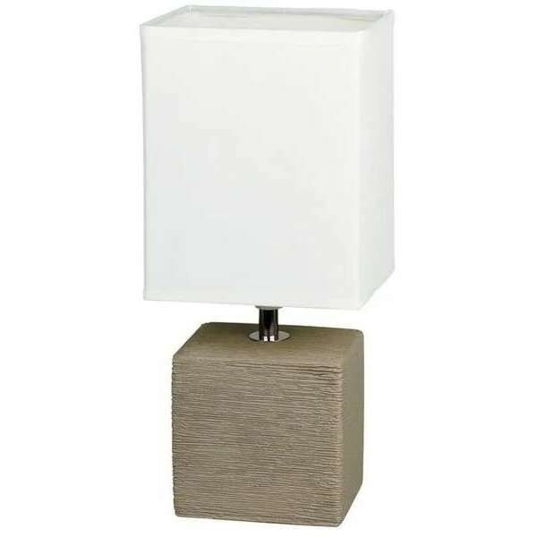 RABALUX Orlando keramicka stona lampa E14 40W braon
