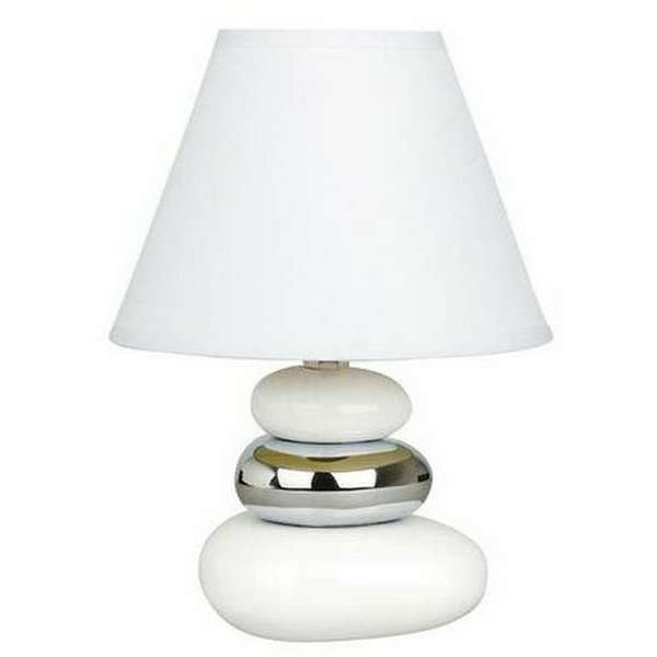 RABALUX Salem keramicka stonaE14 40W belo-srebro
