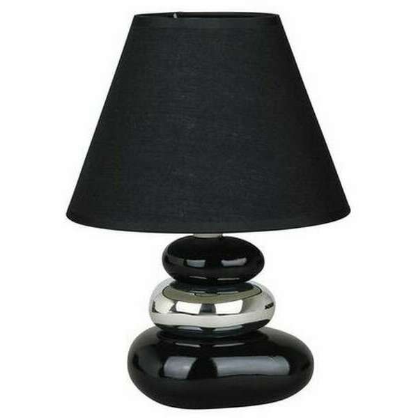 RABALUX Salem keramicka stonaE14 40W crno-srebro