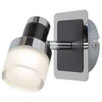 RABALUX Harold,kupatilska,LED5W,IP44,hrom/crna/opal