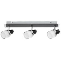 RABALUX Harold,kupatilska,LED15W,IP44,chrom/crna/opal