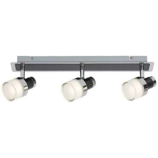RABALUX Harold,kupatilska,LED15W,IP44,chrom/crna/opal