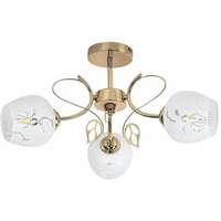 RABALUX Fauna plafonjera.E27 3x40W,zlato