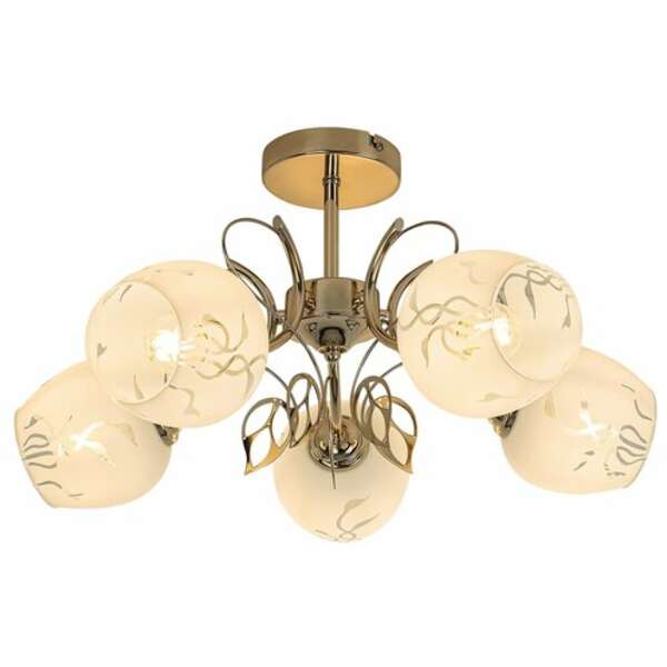 RABALUX Fauna plafonjera.E27 5x40W,zlato