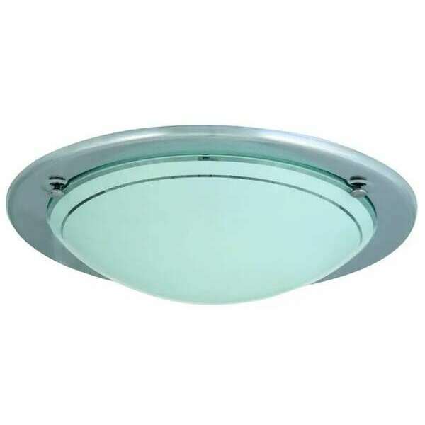RABALUX Ufo plafonjera D38 E27 2x60W hrom opal