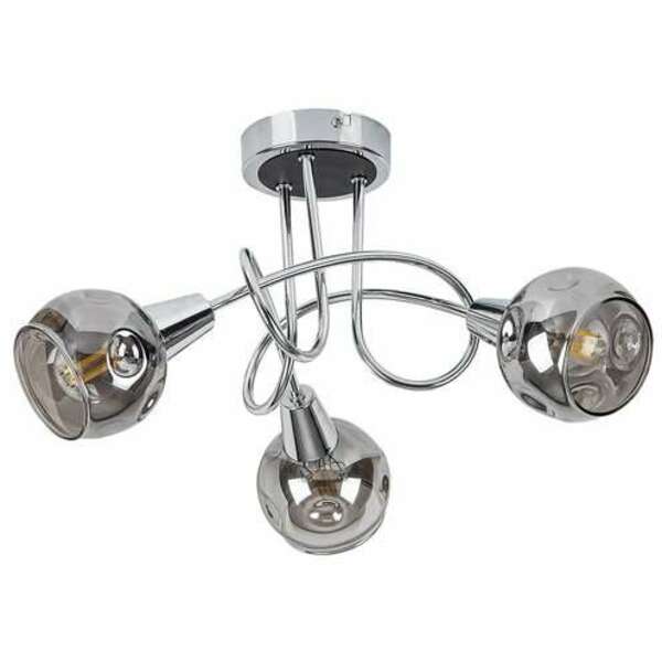 RABALUX Tamara plafonjera, E14 3x40W,hrom