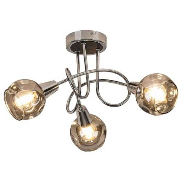 RABALUX Tamara plafonjera, E14 3x40W,hrom