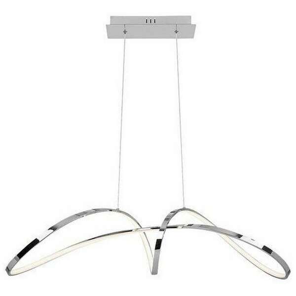 RABALUX Aisha, LED vislica 38W, 4000K, metal hrom