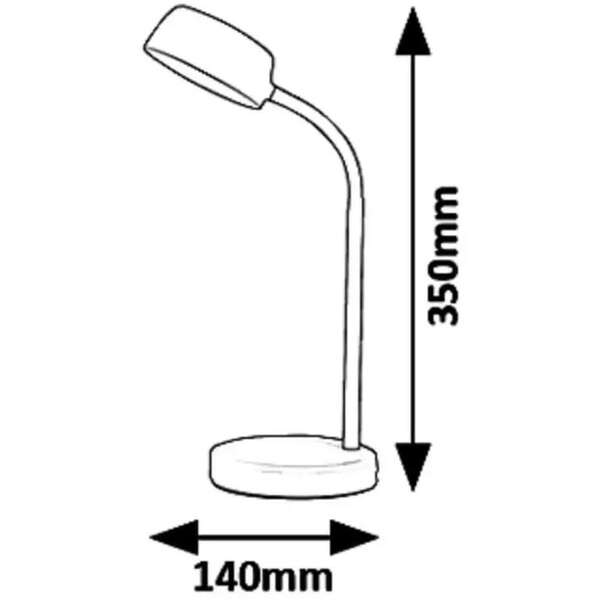 RABALUX Berry stona LED 4,5W, bela