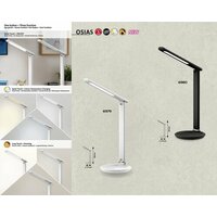 RABALUX Osias stona LED 9W bela