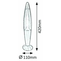 RABALUX Lollipop Rainbow, lava lamp