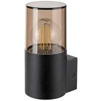 RABALUX Teplice soljna zidna lampa aluminijum crna lapa sa plasticnim