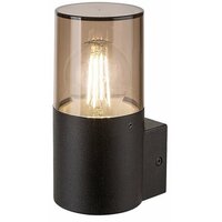 RABALUX Teplice soljna zidna lampa aluminijum crna lapa sa plasticnim