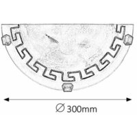 RABALUX Etrusco zidna lampa E27 60W