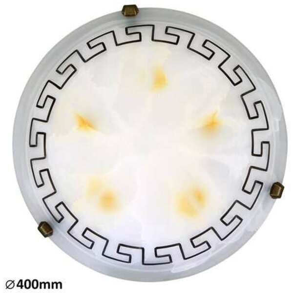 RABALUX Etrusco plafonjera D40E27 2x60W bronza