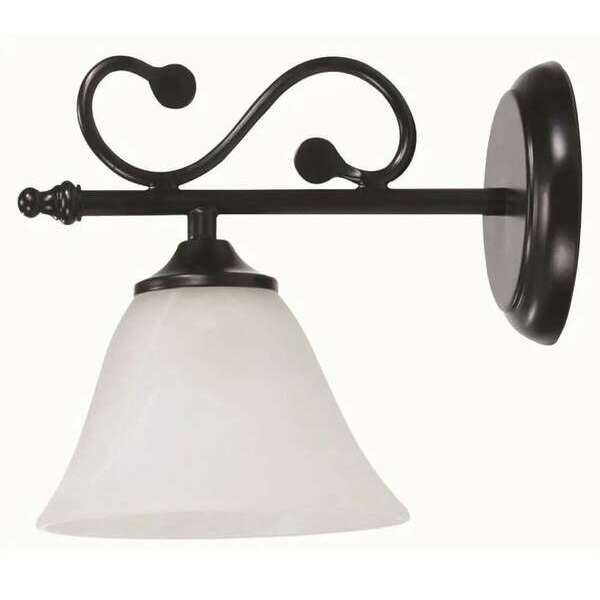 RABALUX Dorothea zidna lampa E14 40W mat crno
