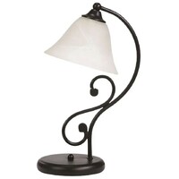 RABALUX Dorothea stona lampa E14 40W mat crno