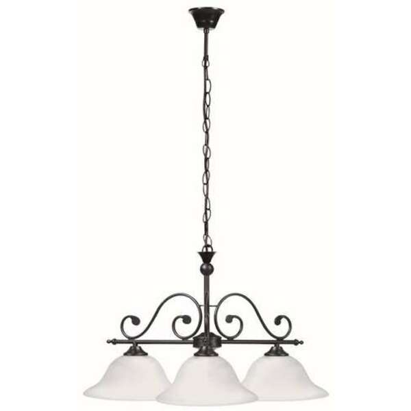 RABALUX Dorothea  visilica E27 3x60W m. crno