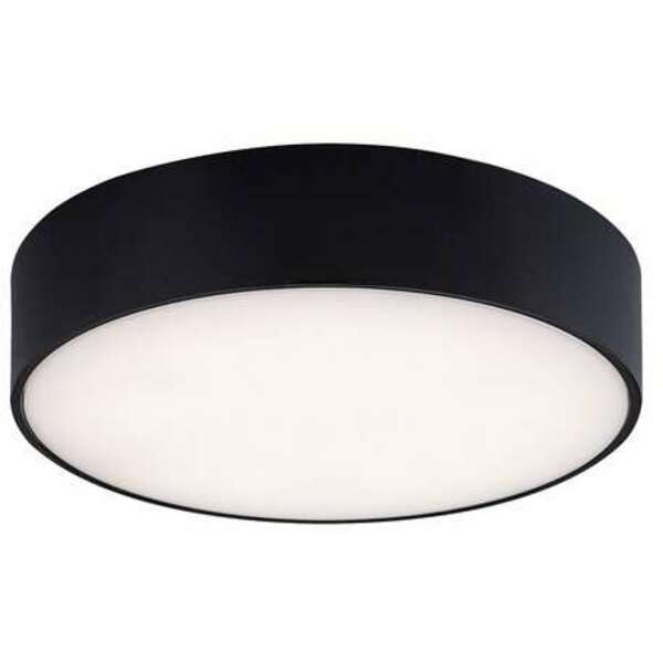 RABALUX Tartu,spoljna plafonskaLED18W,crno,okrugla