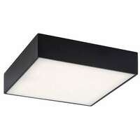 RABALUX Tartu,spoljna plafonska.,LED18W,crno,kvadratna