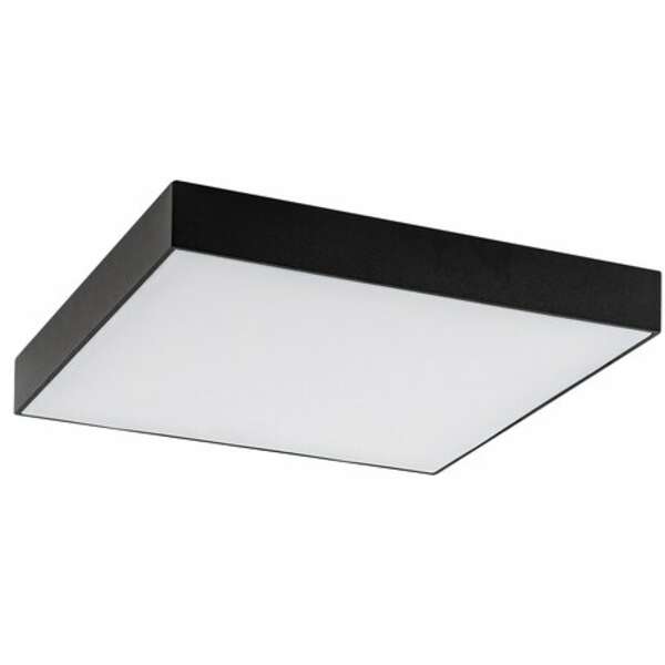 RABALUX Tartu,spoljna plafonska.,LED24W,crno,kvadratna