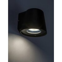 RABALUX Mandal, spoljna zidna,GU10 1X35W,crno