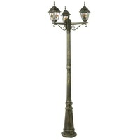 RABALUX Monaco kandilaber, visina 195cm, 3xE27 staro zlato