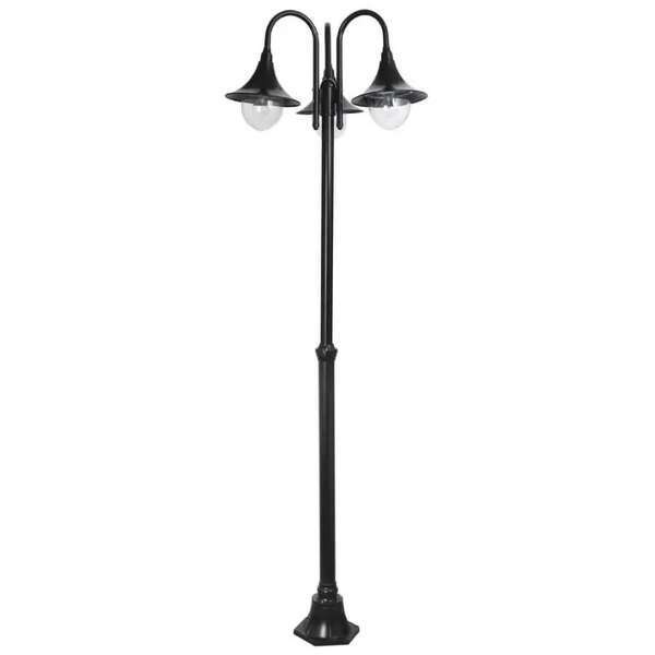 RABALUX Konstanz kandilaber, visina 2,2m 3x100W crno IP44