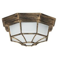 RABALUX Milano spoljna plafonjera E27 100W staro zlato IP44