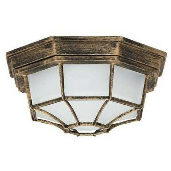 RABALUX Milano spoljna plafonjera E27 100W staro zlato IP44