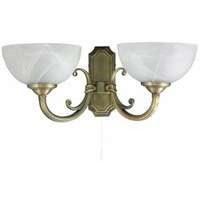 RABALUX Marlene  zidna lampa E14 2x40W bronza