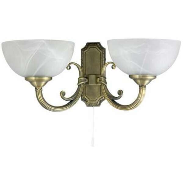 RABALUX Marlene  zidna lampa E14 2x40W bronza