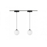 RABALUX LiTrack Pendant01W, šinska visilica kugla LED 5W, 400lm, 3000K, v120cm, p10cm, DC 24V