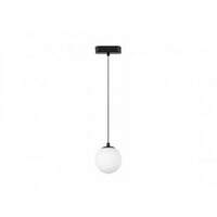 RABALUX LiTrack Pendant02N, šinska visilica kugla LED 5W, 400lm, 4000K, v120cm, p10cm, DC 24V