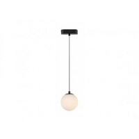 RABALUX LiTrack Pendant03V, SMART šinska visilica kugla LED 5W, 360lm, 2700-5500K, dimabilna, v120cm, p10cm, DC 24V