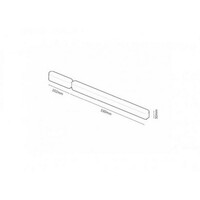 RABALUX LiTrack Driver100, nadgradni driver za šinsku 80W, AC 230V/DC 24V