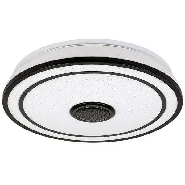 RABALUX Nikolaus, plafonska lampa, crna 24W, 1600lm-2400lm, 3000-6500K IP20