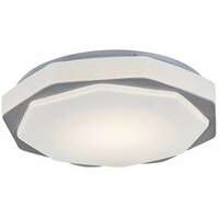 RABALUX Dettora, LED plafonjera sa daljinskim, dimabilna, 18W, 1150lm, CCT 3000-4000-6000K, 37cm, siva / bela