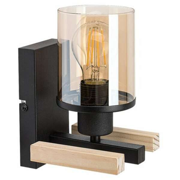 RABALUX Niylah, crna metalna stona lampa E27 1x25W, IP20