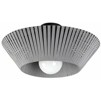 RABALUX Revan, plafonska tekstilna siva 1xE27,  precnik 40cm