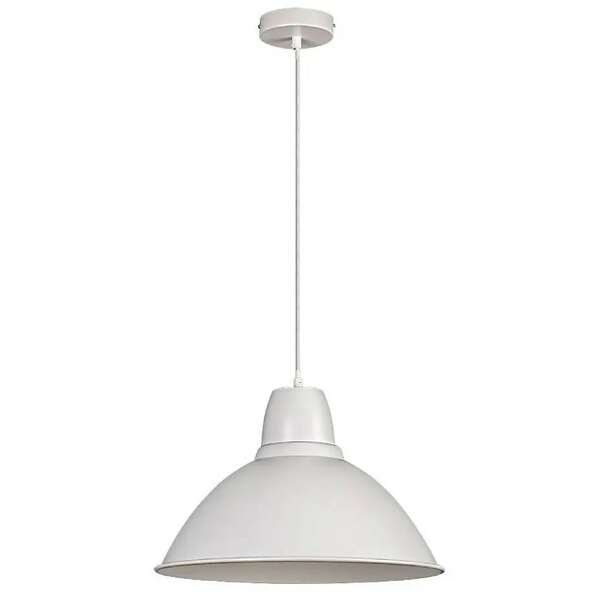 RABALUX Wilbour, metalna bela visilica, E27 1x60W IP20