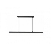 RABALUX Tariq, LED visilica mat crna aluminium, 30W, 1650lm, 4000K, š120cm, v130cm