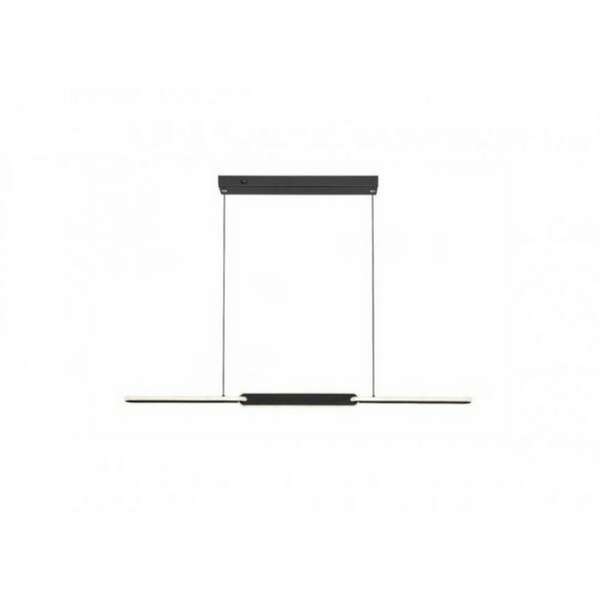 RABALUX Sindri, linijska visilica crna LED 36W,2050lm, DIP switch 3000-4000K, 108cm