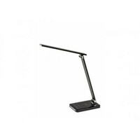 RABALUX Traze, stona crna sa wireless i USB punjacem za mobilni, LED 5W, 3000-65000K, dimabilna