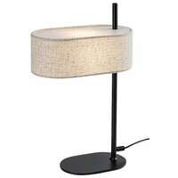 RABALUX Narmin, stona crna / bež tekstil, 1xE14, visina 43cm