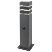 RABALUX Ankara soljna podna lampa aluminijumska grafitna E27 12W