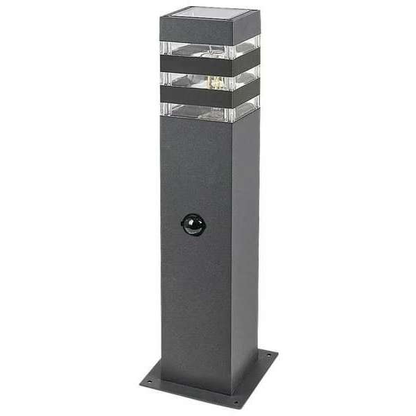 RABALUX Ankara soljna podna lampa aluminijumska grafitna E27 12W