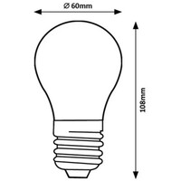 RABALUX Filament LED sijalica E27 A60, 8W, 1050lm, 4000K