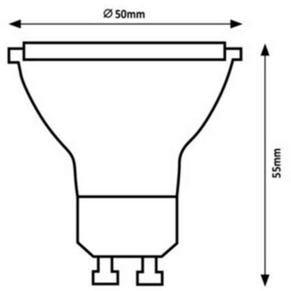 RABALUX LED sijalica GU10, 4W, 400lm, 4000K
